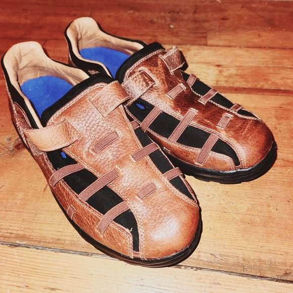 Gently Used Dr Comfort Betty Diabetic Orthopedic Shoes Brown Leather 8-1/2 US - Picture 6 of 7